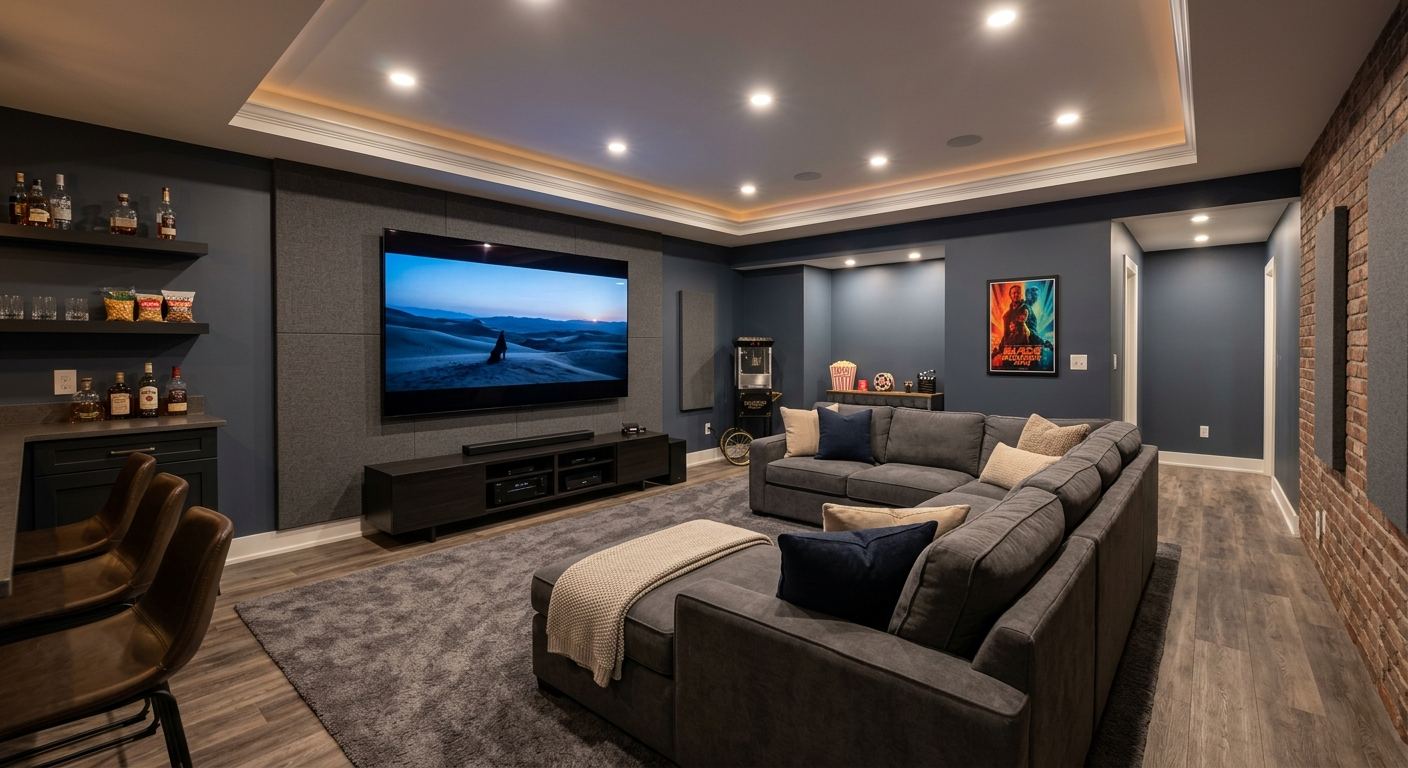New basement finishing in Second Street, British Columbia