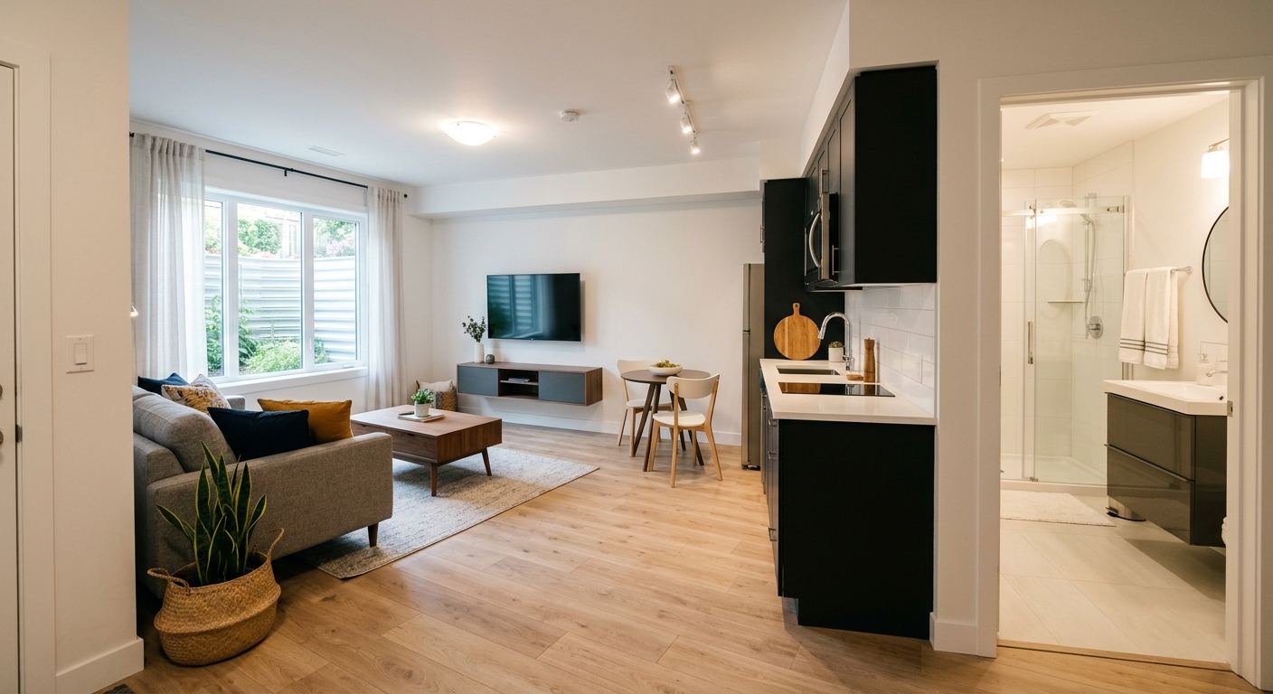 Basement renovation completed in Peachland